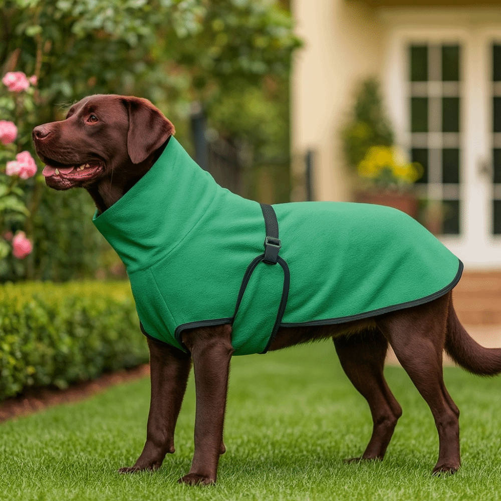Solid Color Warm Winter Dog Cl - Dog Anxiety Vest ulasan dan harga