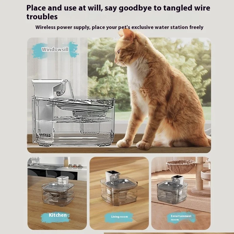 4.5L Large Automatic Pet Water - Automatic Pet Feeder ulasan dan harga