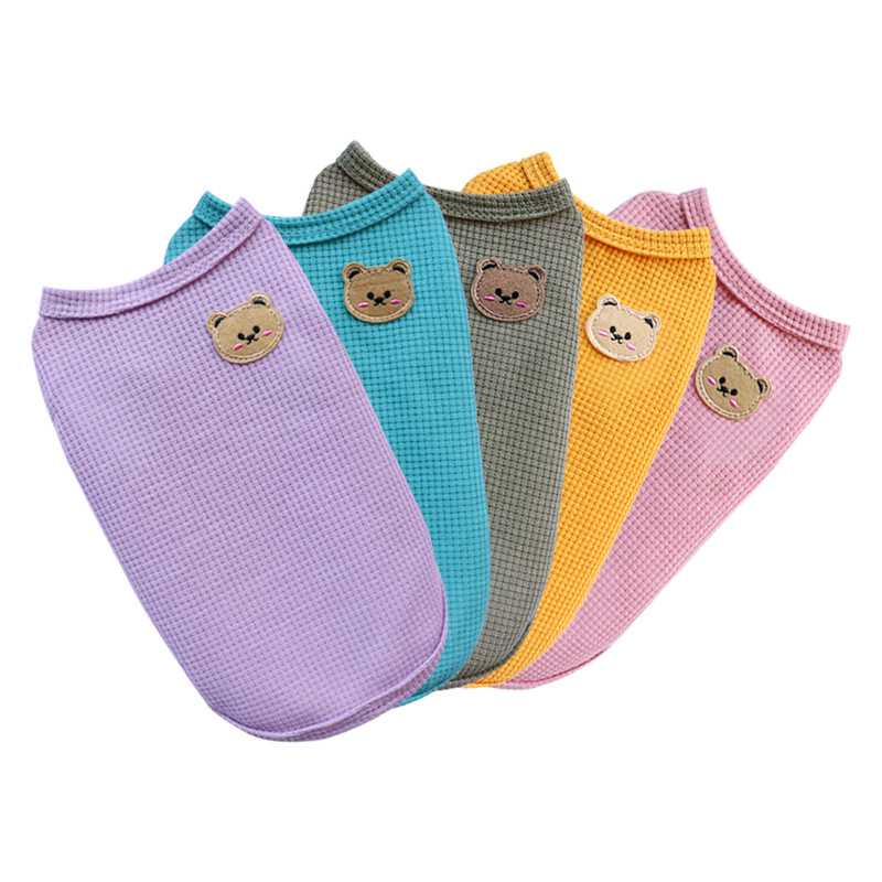Spring Summer Pet Waffle Vest  - Dog Anxiety Vest ulasan dan harga
