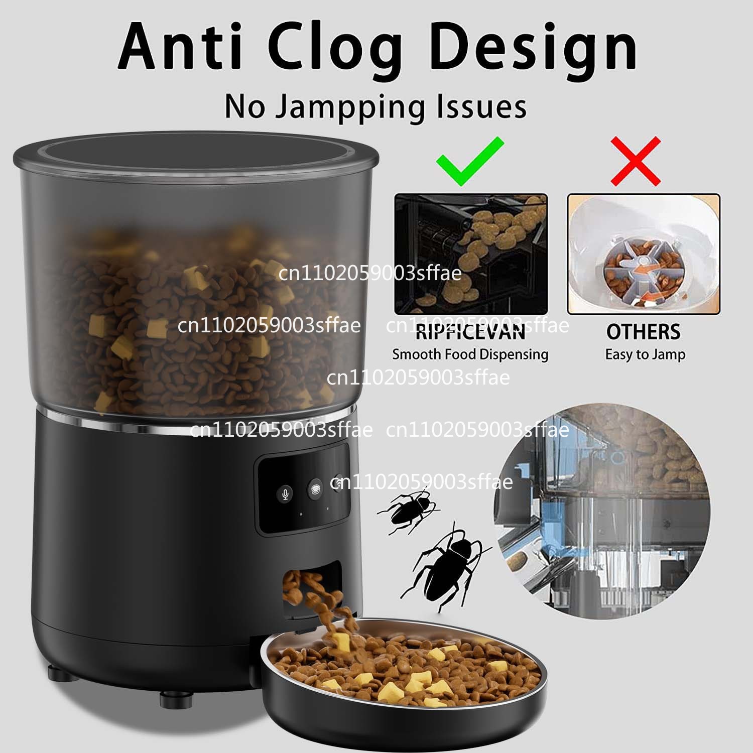 4L Electronic Timed Auto Pet F - Automatic Pet Feeder ulasan dan harga