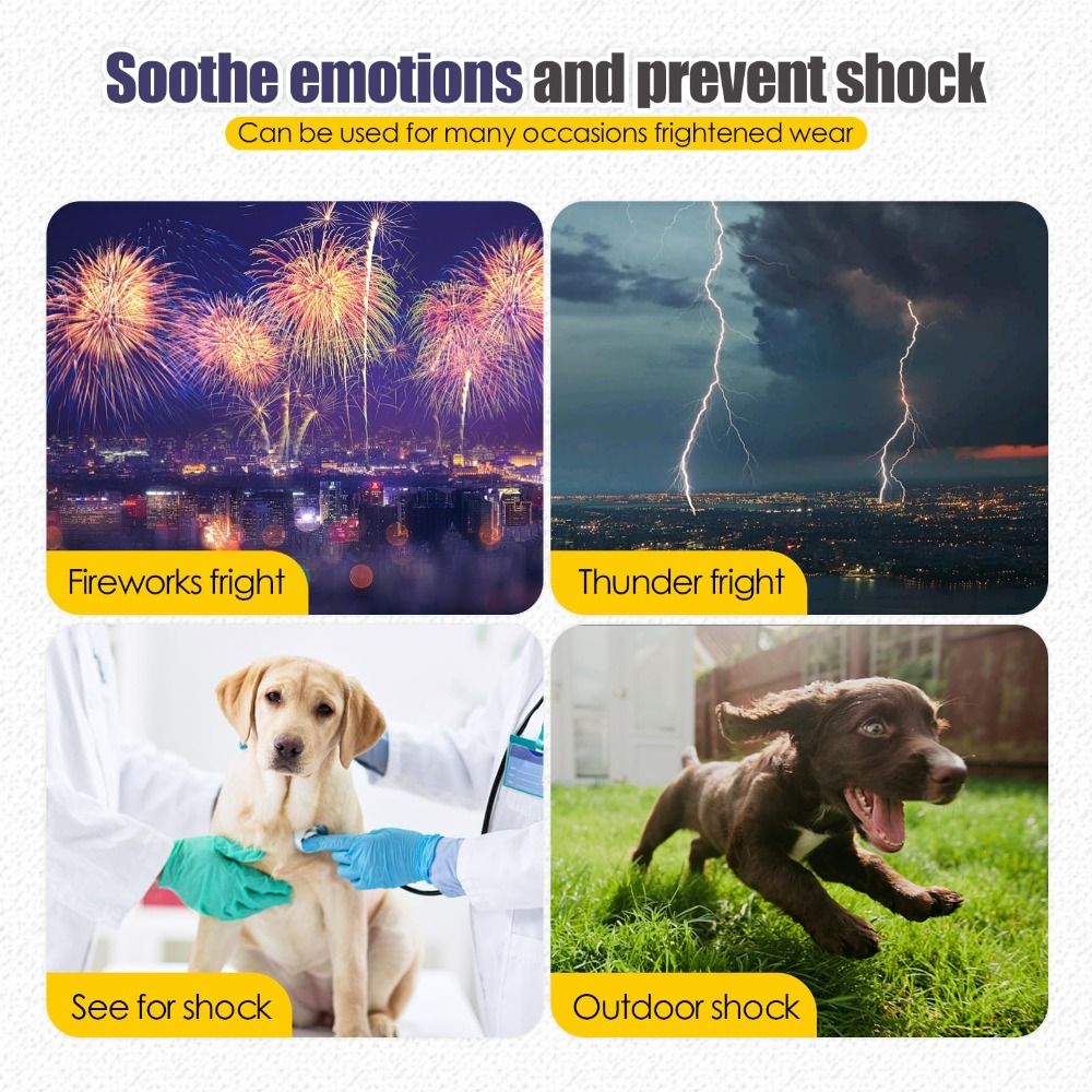 Noise-proof Dog Calming Hoodie - Dog Anxiety Vest ulasan dan harga