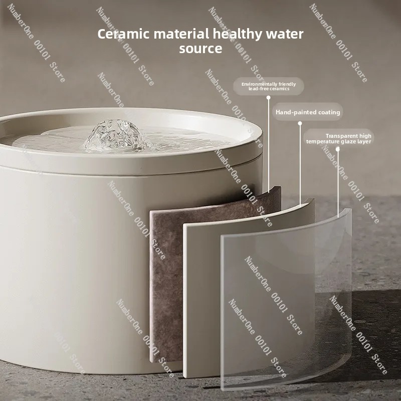 Ceramic Automatic Pet Water Di - Automatic Pet Feeder ulasan dan harga