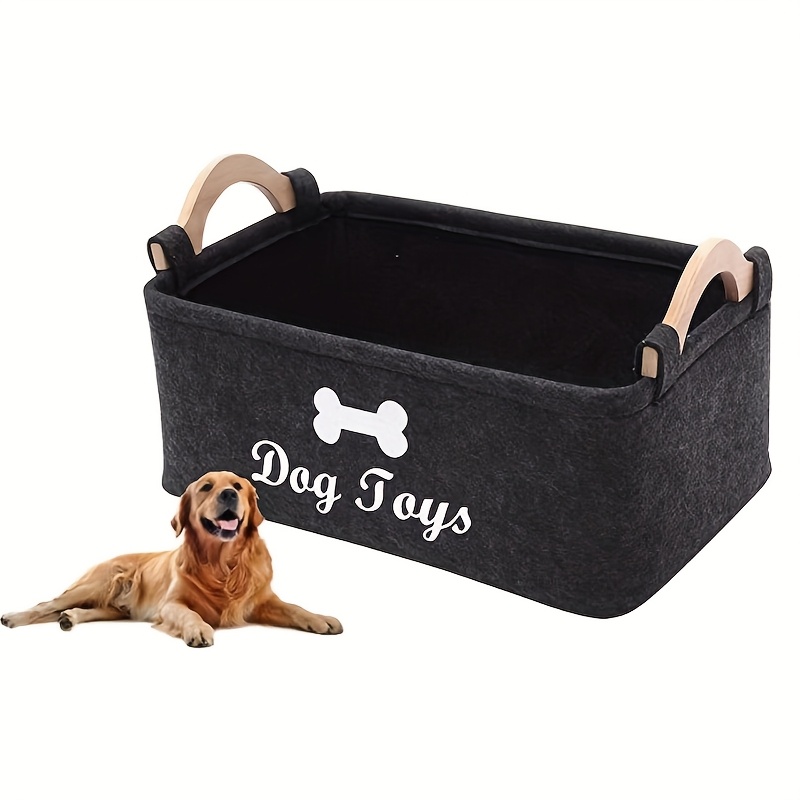 Felt Pet Toy Storage Basket Fo - Pet Supplies Stores ulasan dan harga