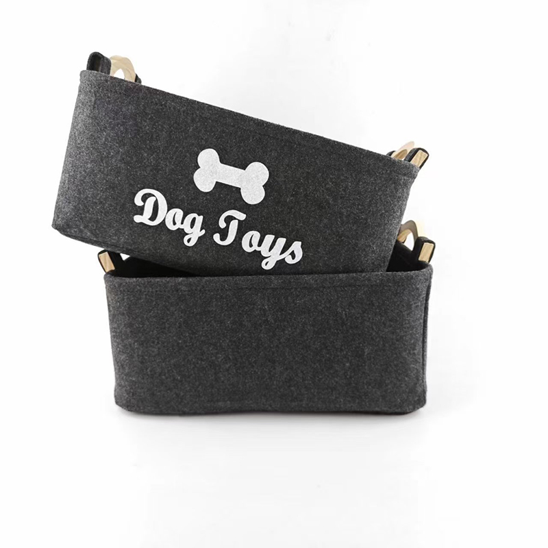 Felt Pet Toy Storage Basket Fo - Pet Supplies Stores ulasan dan harga