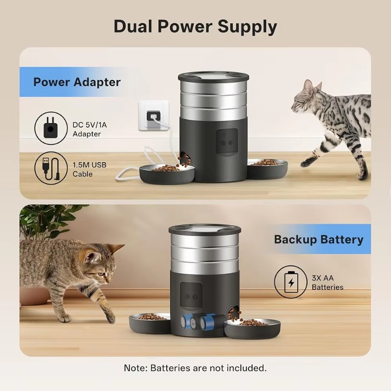 4.5L Automatic Smart Pet Feede - Automatic Pet Feeder ulasan dan harga