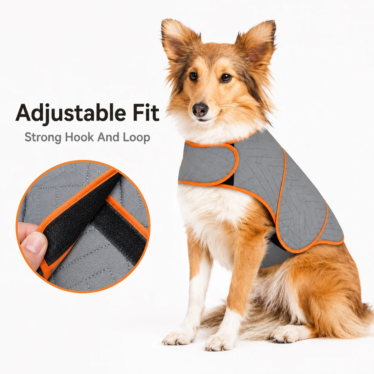 Adjustable Dog Calming Vest Ge - Dog Anxiety Vest ulasan dan harga