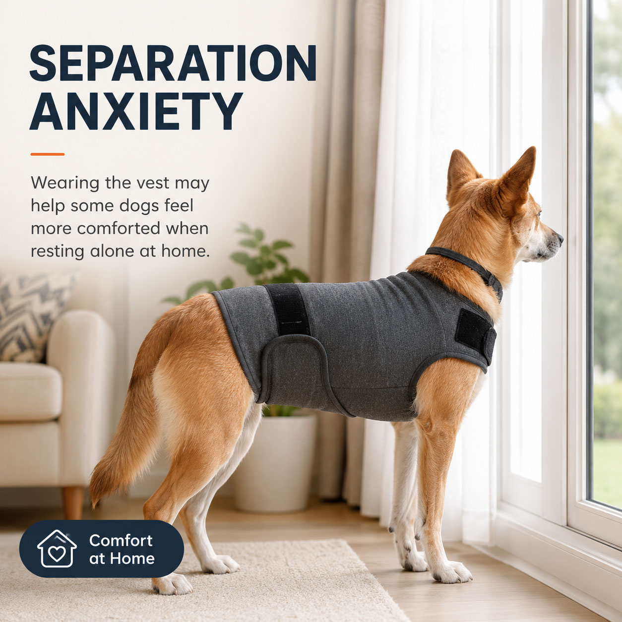 Dog Anxiety Vest Calming Wrap  - Dog Anxiety Vest ulasan dan harga