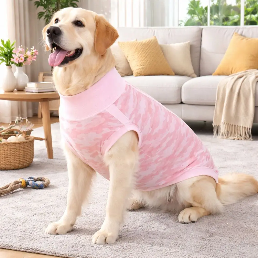 Elastic Dog Recovery Suit Soft - Dog Anxiety Vest ulasan dan harga