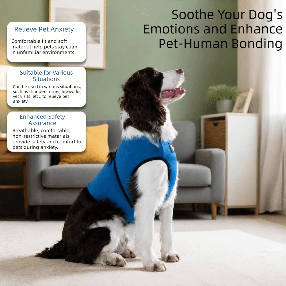 Breathable Dog Calming Vest Ad - Dog Anxiety Vest ulasan dan harga