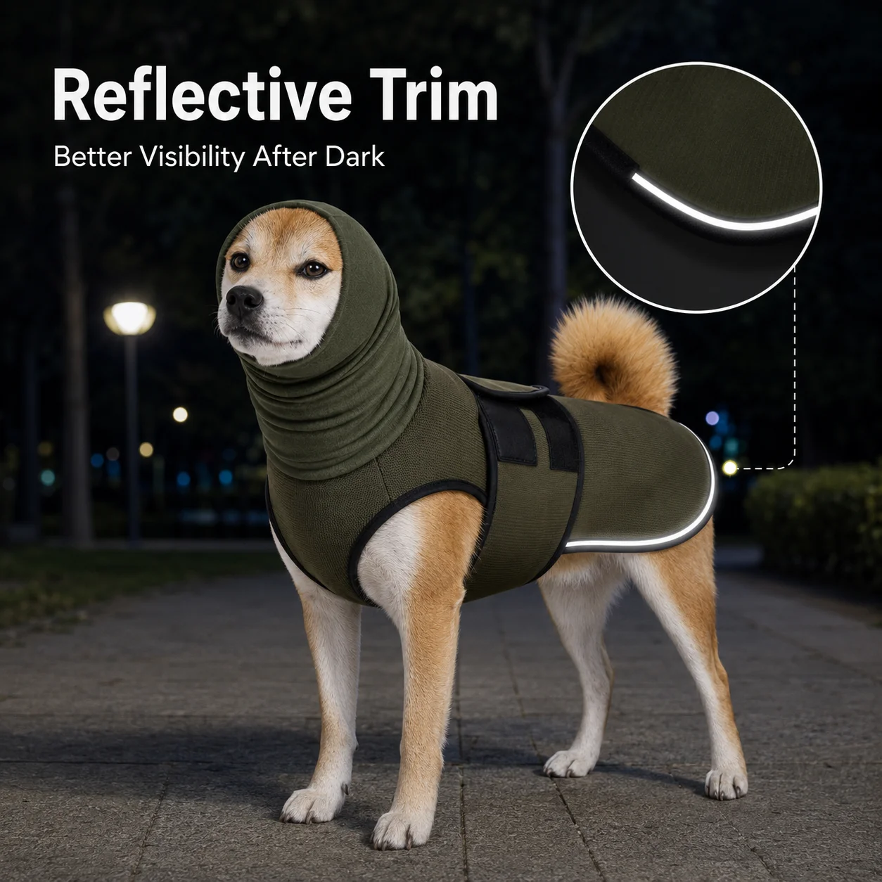 Adjustable Dog Calming Shirt S - Dog Anxiety Vest ulasan dan harga
