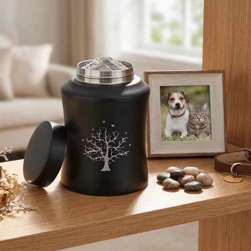 Stainless Steel Pet Ashes Stor - Pet Supplies Stores ulasan dan harga