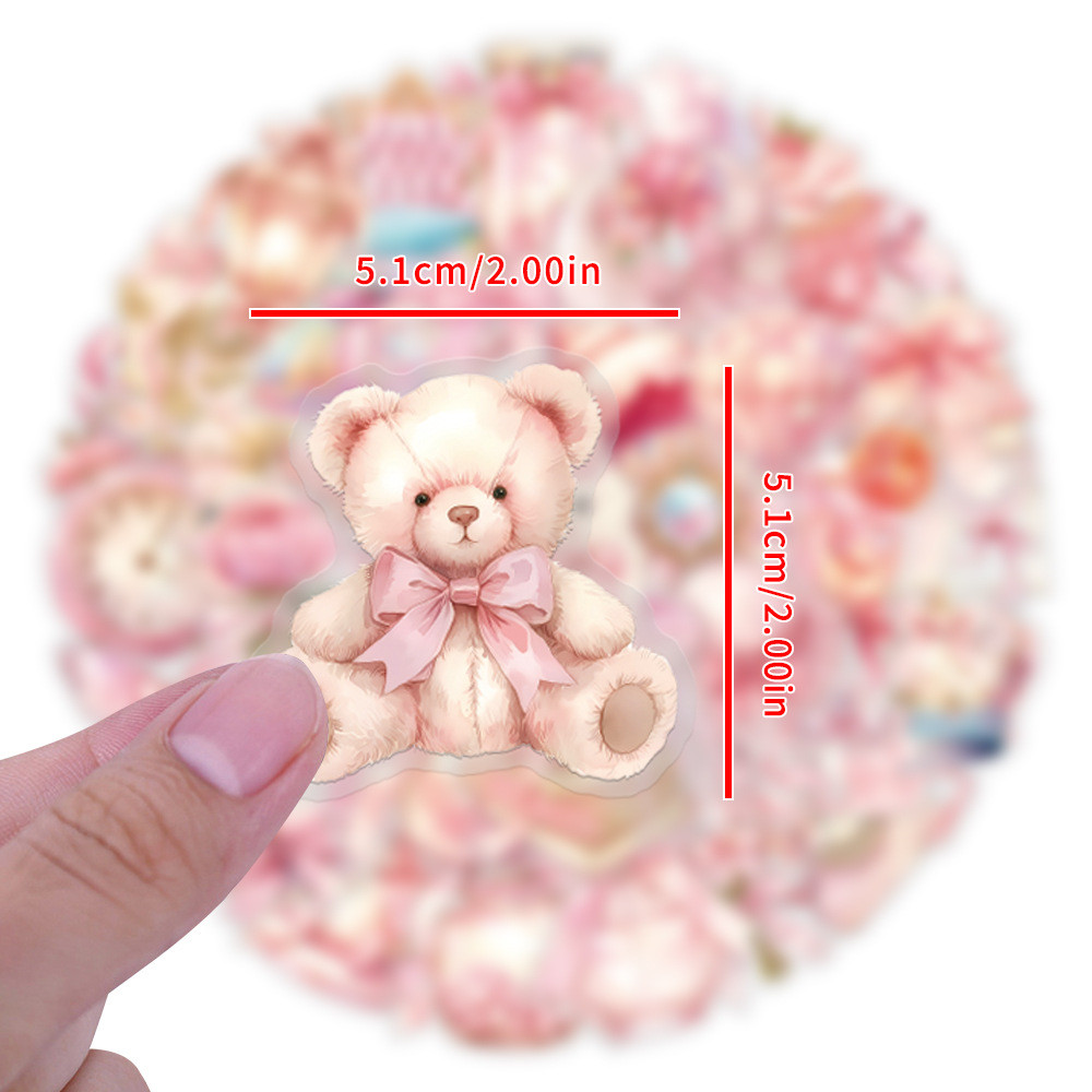 60Pieces Pink Coquette Sticker - Pet Supplies In Store ulasan dan harga