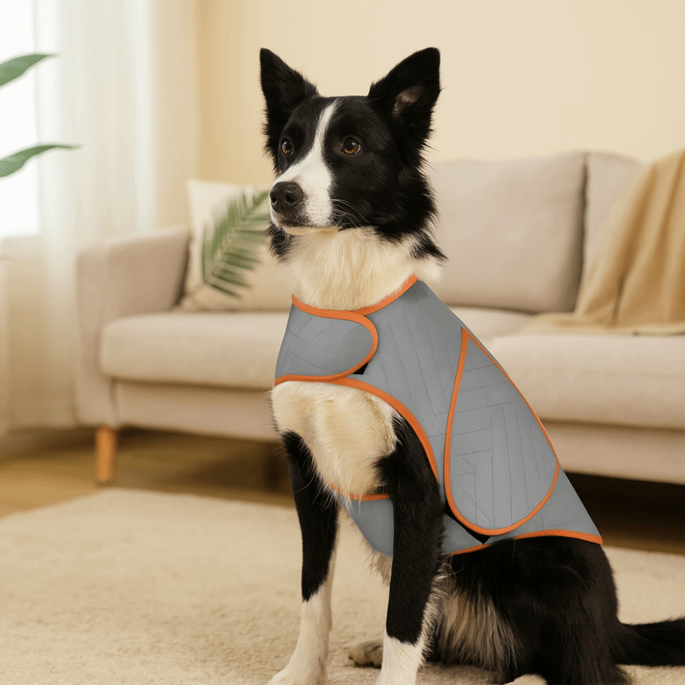 Dogs Coat Elastic Dog Anxiety  - Dog Anxiety Vest ulasan dan harga