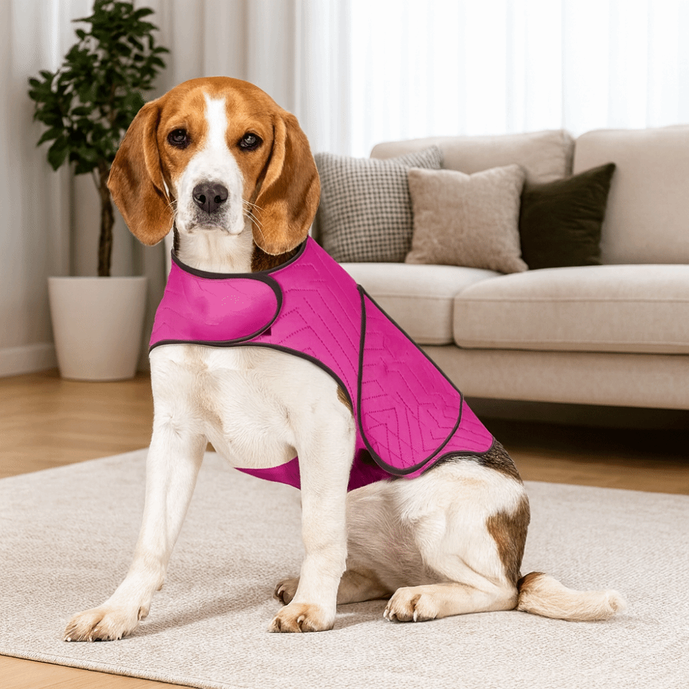 Dogs Coat Elastic Dog Anxiety  - Dog Anxiety Vest ulasan dan harga
