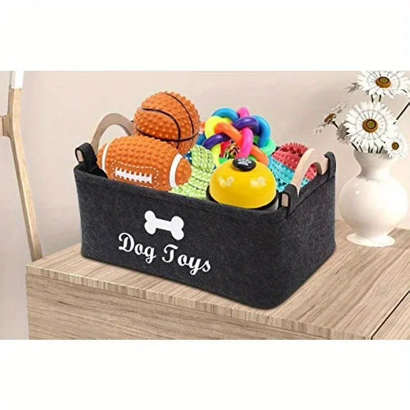 Felt pet toy box, dog toy box, - Pet Supplies Stores ulasan dan harga