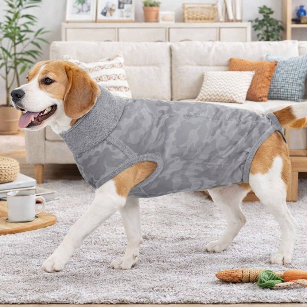 Elastic Dog Recovery Suit Soft - Dog Anxiety Vest ulasan dan harga