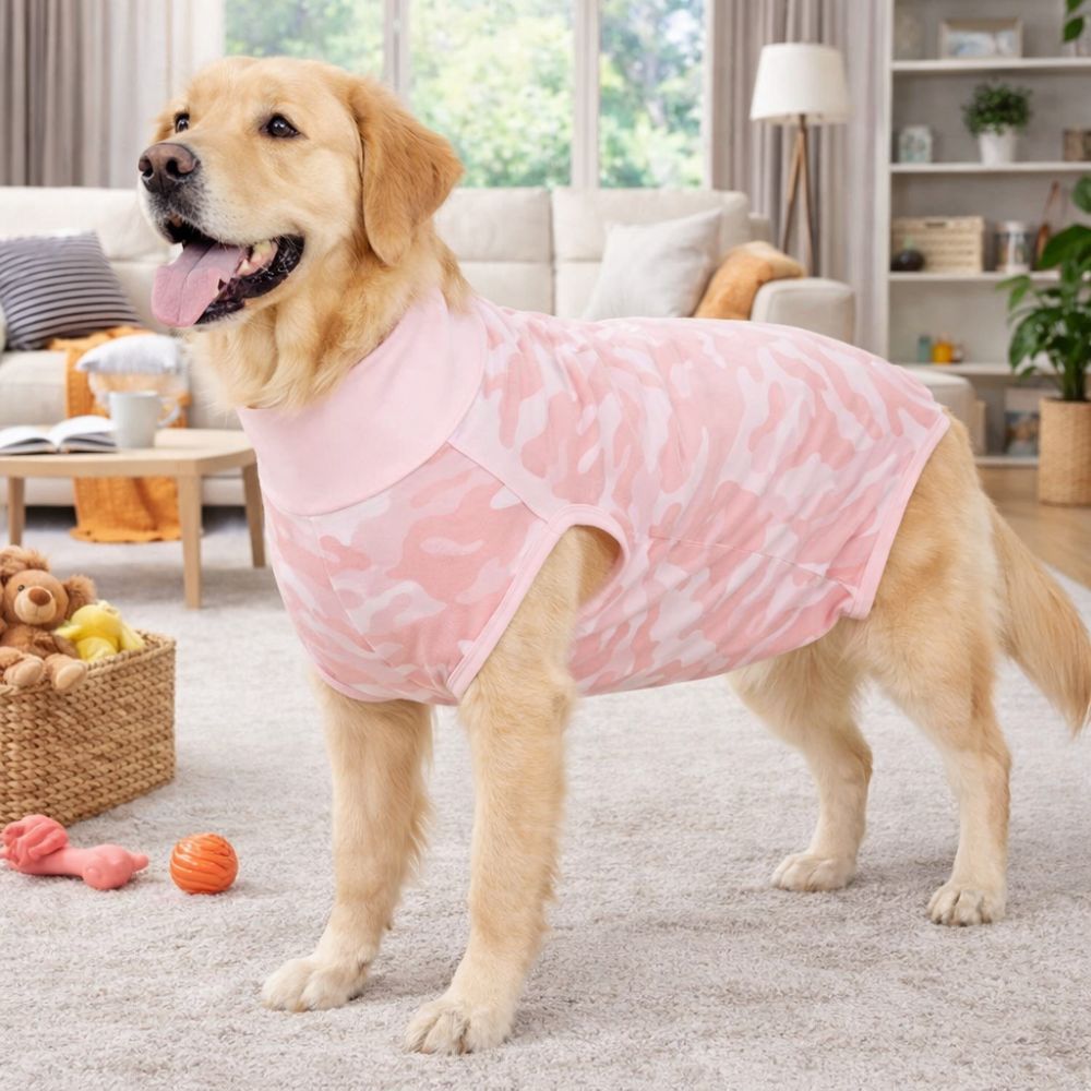 Elastic Dog Recovery Suit Soft - Dog Anxiety Vest ulasan dan harga