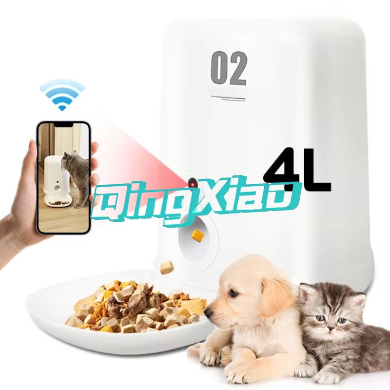 Fully Automatic Smart 4L Stain - Automatic Pet Feeder ulasan dan harga