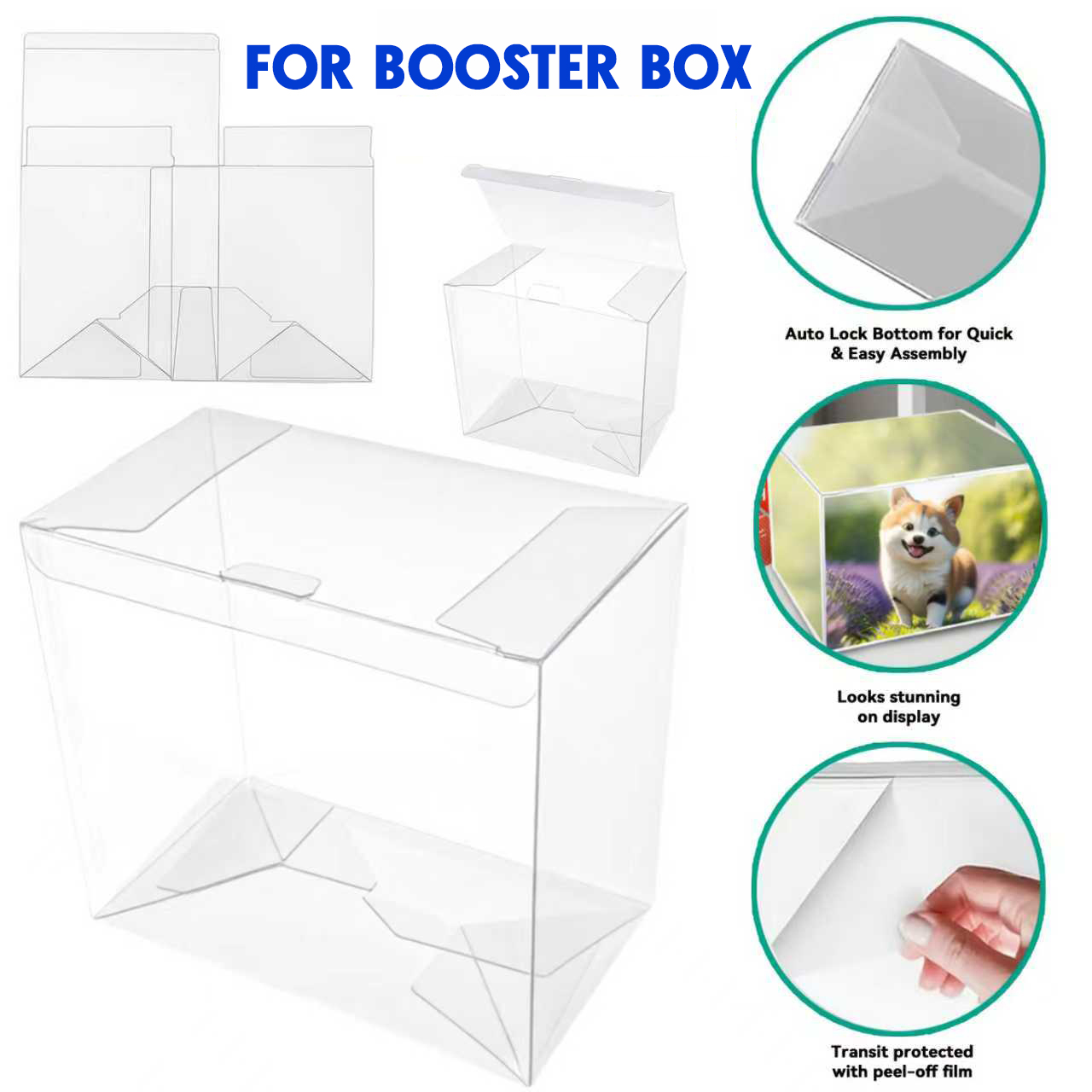 5/10pcs Clear PET Booster Box  - Pet Supplies Stores ulasan dan harga
