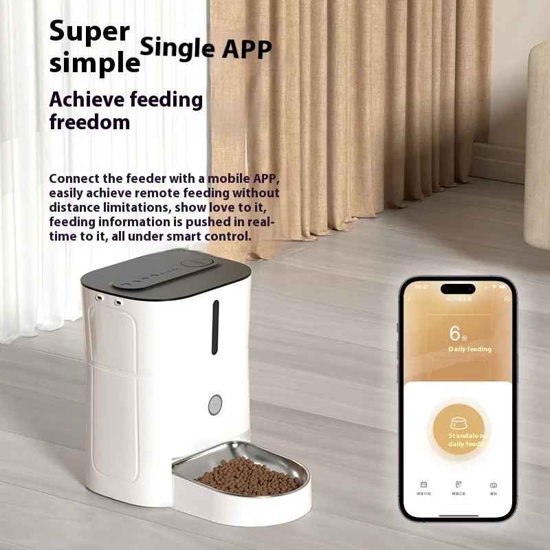 Portable Intelligent 3L Wirele - Automatic Pet Feeder ulasan dan harga